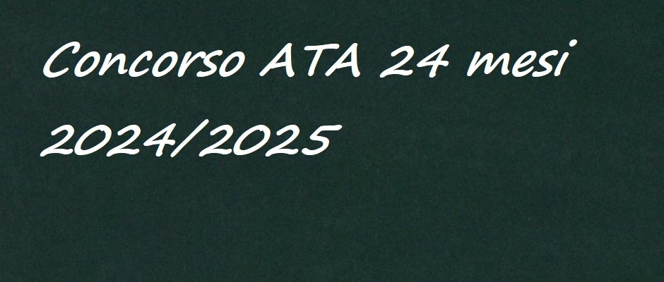 Graduatorie ATA 24 mesi, i bandi regionali entro il 9 maggio. Dal 10 al 30 maggio invio delle domande