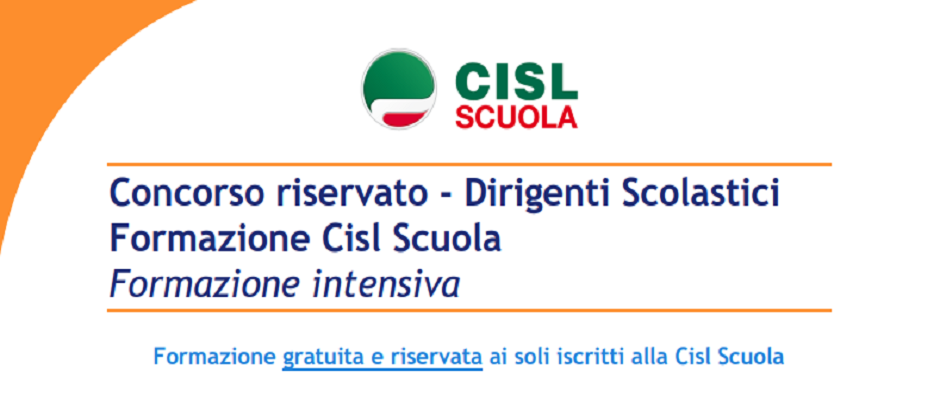 Concorso riservato - Dirigenti Scolastici