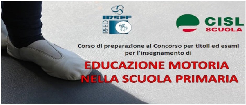 Corso di preparazione al concorso per l'insegnamento dell'educazione motoria nella scuola primaria